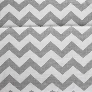 Rácsvédő – szürke-fehér cikkcakkos